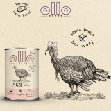 OLLO Puppy Puro tacchino - cibo umido cani - 850 g