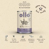 OLLO Umami Anatra e tacchino - cibo umido cani - 850g