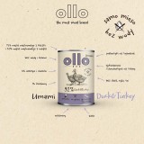 OLLO Umami Anatra e tacchino - cibo umido cani - 850g