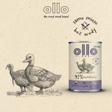 OLLO Umami Anatra e tacchino - cibo umido cani - 850g