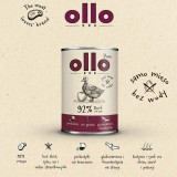 OLLO Pure Anatra con mela - cibo umido per cani - 400g