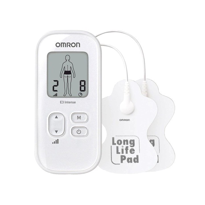 Omron E3 Intense HV-F021-E4W Stimolazione Elettrica Nervosa Transcutanea (TENS) Bianco