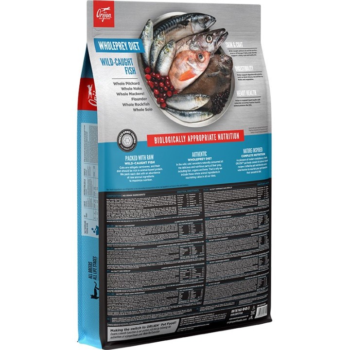 ORIJEN Six Fish Cat - cibo secco per gatti - 5 4kg