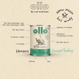 OLLO Umami Oca e tacchino - cibo umido per cani - 850g