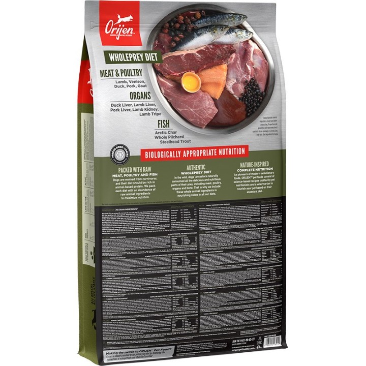 Orijen Tundra 11.4 kg Adult Pollo Pesce Tacchino