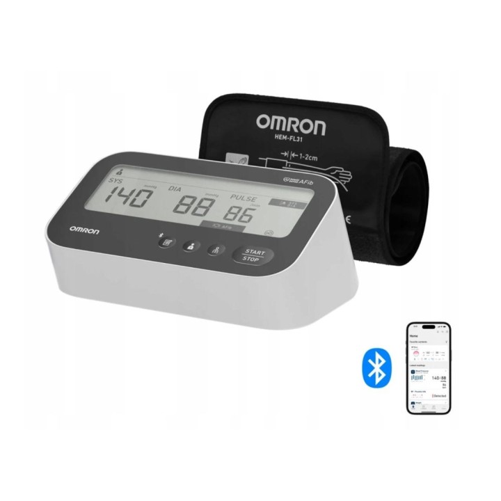 OMRON M4 Connect Afib misuratore di pressione da braccio