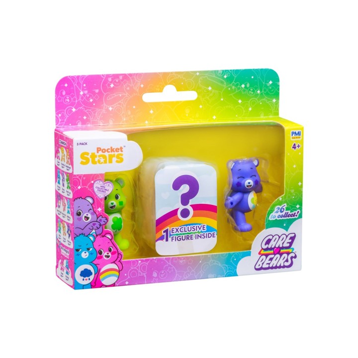 CARE BEARS S1 FIGURE - 3 PACK (ASSORTIMENTO)
