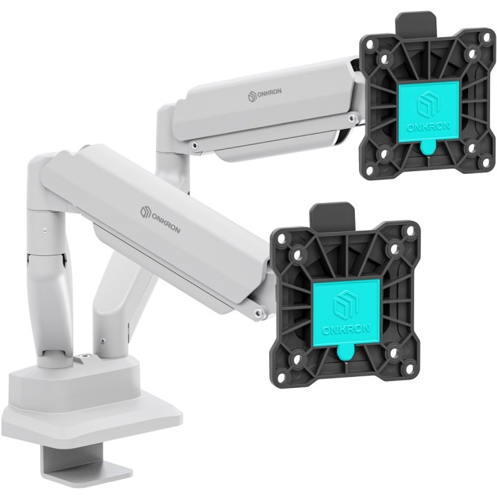 ONKRON G160-BW supporto/staffa monitor 81.3 cm (32 ) Scrivania Bianco Nero