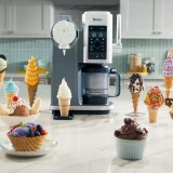 Ninja CREAMi Macchina per gelato soft serve 0.47 L 800 W Grigio Argento