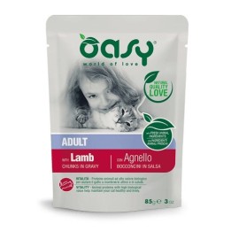 OASY Chunks in gravy Agnello - cibo umido per gatti - 85g