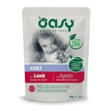 OASY Chunks in gravy Agnello - cibo umido per gatti - 85g