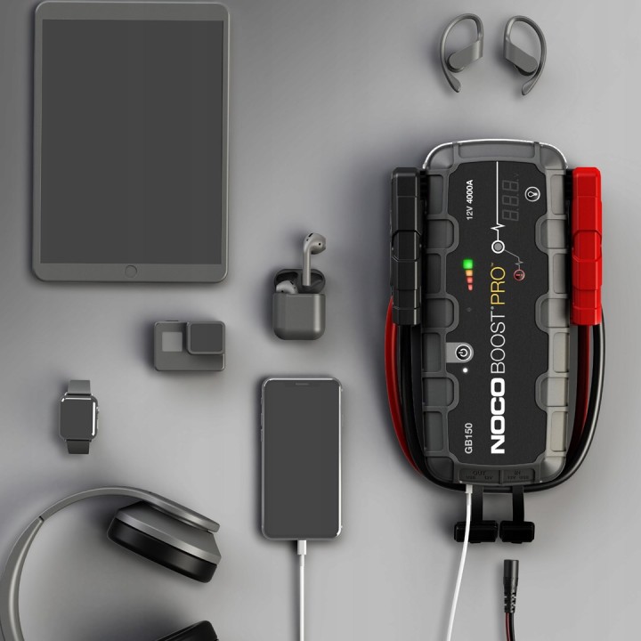 NOCO GB150 Boost 12V 3000A Avviatore portatile dispositivo con batteria integrata 12V/USB