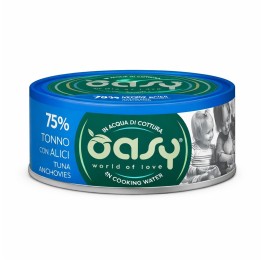OASY More Love Tonno con acciughe - cibo umido per gatti - 70g