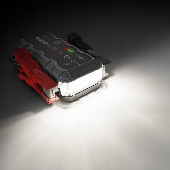 NOCO GB70 Boost 12V 2000A Avviatore portatile dispositivo con batteria integrata 12V/USB