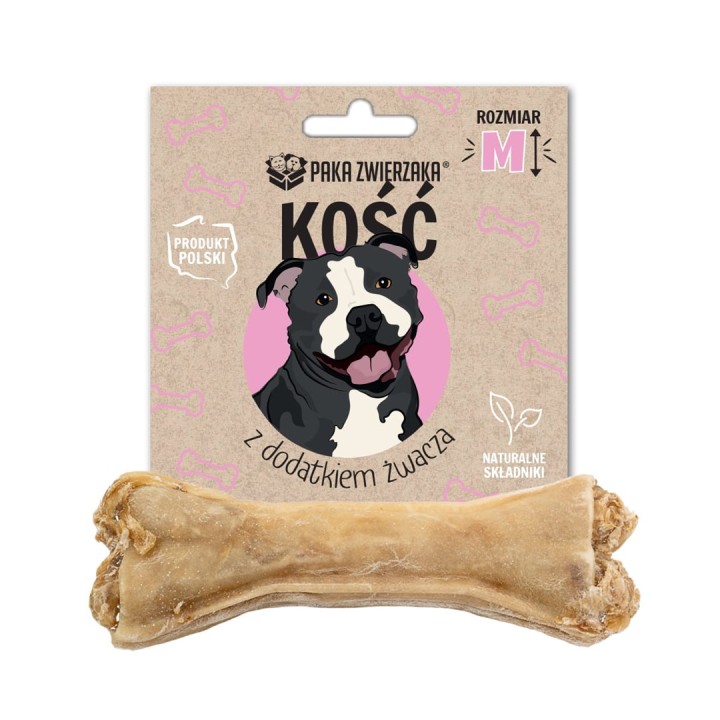 PAKA ZWIERZAKA Osso con trippa M 12 cm - snack per cani - 55g