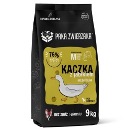 PAKA ZWIERZAKA Anatra con mela M - cibo secco per cani - 9kg