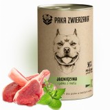 PAKA ZWIERZAKA Agnello e mela con menta - cibo umido per cani - 400g