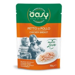 OASY More Love Petto di pollo - cibo umido per gatti - 70g