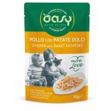 OASY More Love Pollo con patate dolci - cibo umido per gatti - 70g