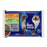 OPTIVITAL Sterile Tacchino e vitello - cibo umido per gatti - 4x85g