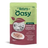 OASY Natury Soft Jelly Tonno con gambero - cibo umido per gatti - 70g