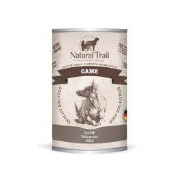 NATURAL TRAIL Carni di selvaggina - Cibo umido per cani - 400 g