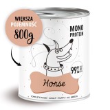 PAKA ZWIERZAKA Pepe Cavallo - cibo umido per cani - 800g