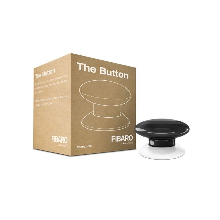Nice pulsante Push-Control nero (FGPB-101-2 ZW5 EU)