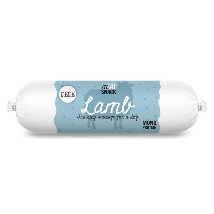 PAKA ZWIERZAKA Pepe Salsiccia Agnello - snack per cani - 200g