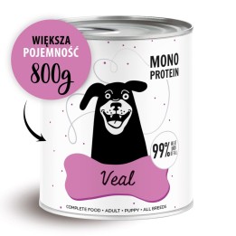 PAKA ZWIERZAKA Pepe Vitello - cibo umido per cani - 800g