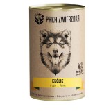 PAKA ZWIERZAKA Coniglio e cinghiale con zucca - cibo umido per cani - 400g