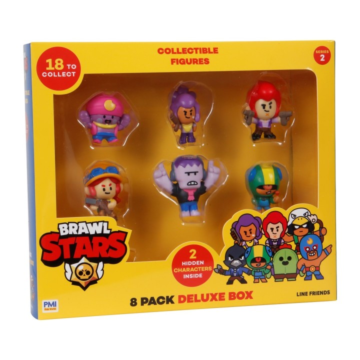 BRAWL STARS S2 FIGURE - 8 PACK DELUXE BOX VER.A