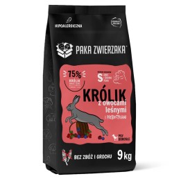 PAKA ZWIERZAKA Coniglio con frutti di bosco S - cibo secco cani - 9kg