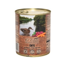 O'CANIS Cibo umido per cani in scatola - anatra miglio e carote - 800 g