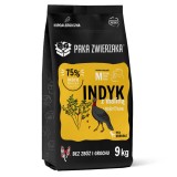 PAKA ZWIERZAKA Tacchino con lampone M - cibo secco per cani - 9kg