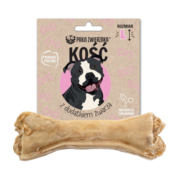 PAKA ZWIERZAKA Osso con trippa L 13 5 cm - snack per cani - 70g