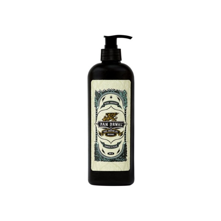 Pan Drwal Gel Originale per la Rasatura del Viso 500 ml