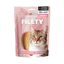 PAN MIĘSKO Filetti di pollo - snack per gatti - 100g