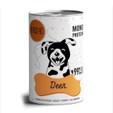 PAKA ZWIERZAKA PEPE Cervo mono - cibo umido per cani - 400g