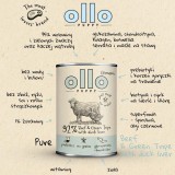 OLLO Puppy Umami Manzo e trippa verde con fegato d'anatra - cibo umido cani - 850g