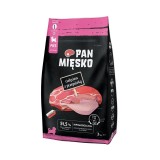 PAN MIĘSKO Cucciolo vitello con quaglia L - cibo secco per cani - 3kg