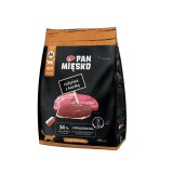 PAN MIĘSKO Vitello con anatra M - cibo secco per gatti - 400g