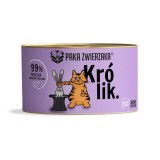 PAKA ZWIERZAKA Coniglio - cibo umido gatti - 200g