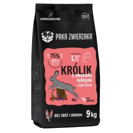 PAKA ZWIERZAKA Coniglio con frutti di bosco L – cibo secco per cani – 9kg