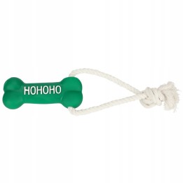 PAKA ZWIERZAKA Corda con osso HoHoHo – giocattolo per cani – 13 cm