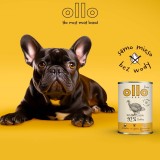 OLLO Puro tacchino - cibo umido cani - 850g