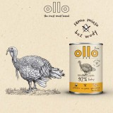 OLLO Puro tacchino - cibo umido cani - 850g