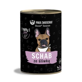 PAKA ZWIERZAKA Seventh Heaven Maiale con prugna - cibo umido per cani - 400g