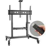 ONKRON TS1991E-B supporto mobile motorizzato per TV o pannelli interattivi 50‘-100’ max 130 kg nero