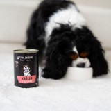 PAKA ZWIERZAKA Seventh Heaven Coniglio con mirtilli Mono - cibo umido per cani - 400g